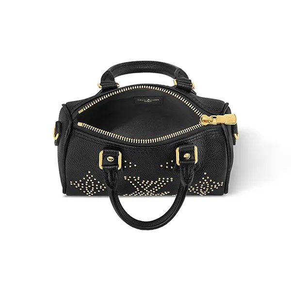 Túi Xách Tay Nữ Louis Vuitton LV Nano Speedy M46745 Màu Đen - Túi xách - Vua Hàng Hiệu