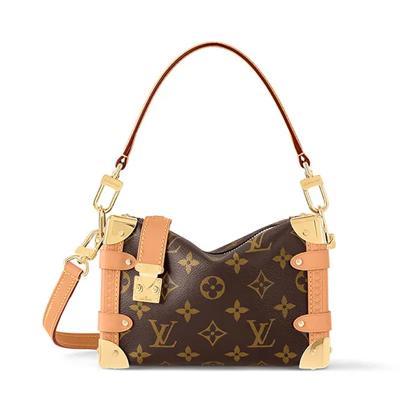 Túi Xách Tay Nữ Louis Vuitton Side Trunk PM M46815 Màu Nâu - Túi xách - Vua Hàng Hiệu