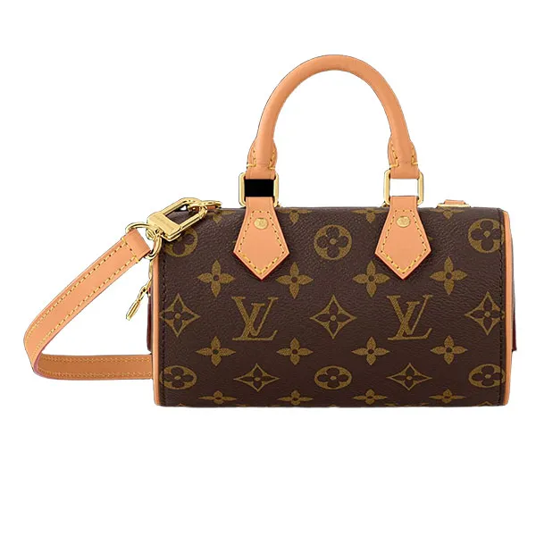 Túi Xách Tay Nữ Nano Speedy Dating M13226 Handle Bag Màu Nâu