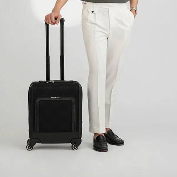 Vali Gucci GG Pattern Small Cabin Trolley TTA5242 Màu Đen Size 45 - Túi xách - Vua Hàng Hiệu