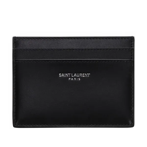 Ví Đựng Thẻ Yves Saint Laurent YSL Cardholder Leather Màu Đen - Túi xách - Vua Hàng Hiệu