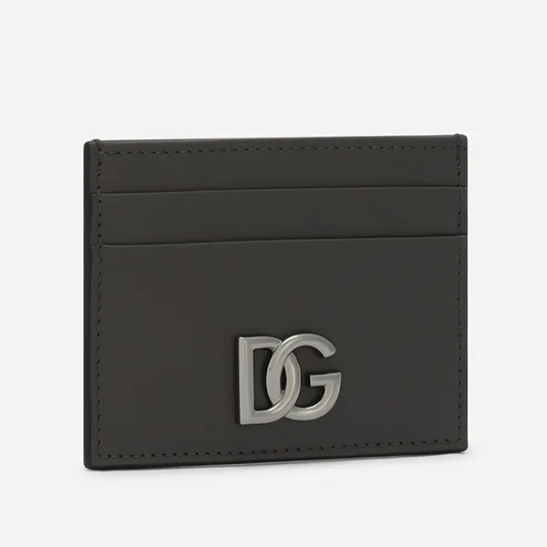 Ví Đựng Thẻ Dolce & Gabbana D&G Leather Cards Holder Màu Đen - Túi xách - Vua Hàng Hiệu