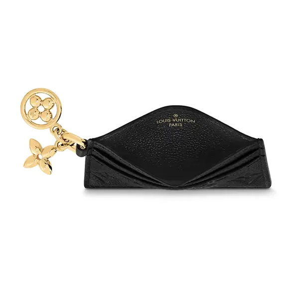 Ví Đựng Thẻ Louis Vuitton LV Charm Card Holder M82132 Màu Đen - Túi xách - Vua Hàng Hiệu