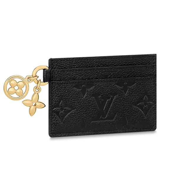 Ví Đựng Thẻ Louis Vuitton LV Charm Card Holder M82132 Màu Đen - Túi xách - Vua Hàng Hiệu