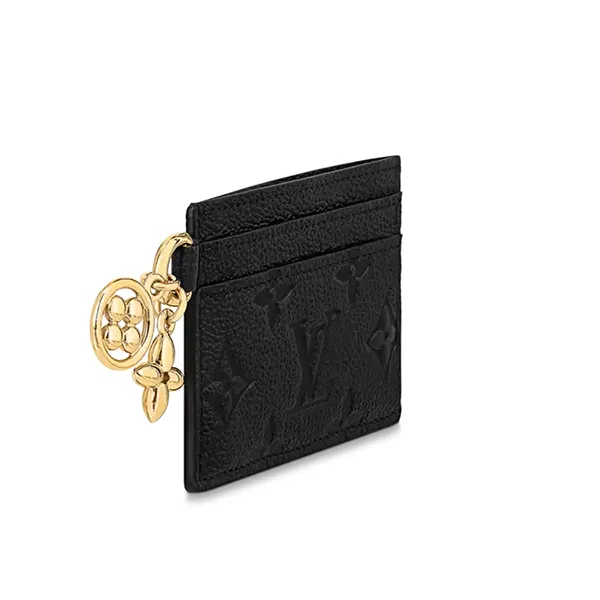 Ví Đựng Thẻ Louis Vuitton LV Charm Card Holder M82132 Màu Đen - Túi xách - Vua Hàng Hiệu