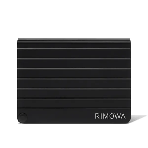 Ví Đựng Thẻ Rimowa Original Small Goods Aluminium Card Holder 52600006 Black Màu Đen - Túi xách - Vua Hàng Hiệu