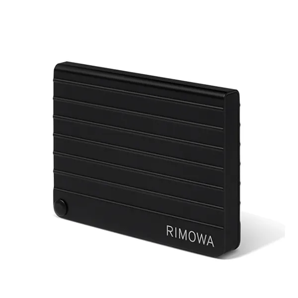 Ví Đựng Thẻ Rimowa Original Small Goods Aluminium Card Holder 52600006 Black Màu Đen - Túi xách - Vua Hàng Hiệu