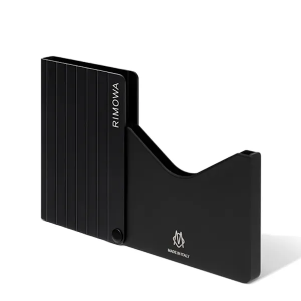 Ví Đựng Thẻ Rimowa Original Small Goods Aluminium Card Holder 52600006 Black Màu Đen - Túi xách - Vua Hàng Hiệu
