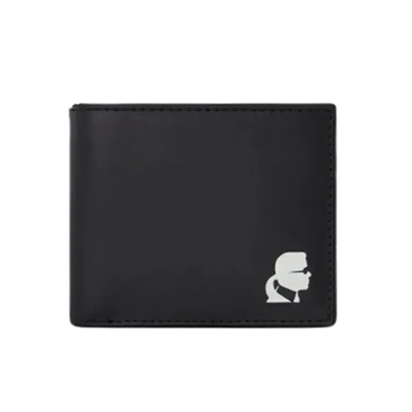 Ví Nam Karl Lagerfeld Black LA4W0031 Màu Đen