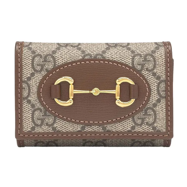 Ví Nữ Louis Vuitton LV Horsebit 1955 Key Case 67178592TCG8563 Màu Be Nâu - Túi xách - Vua Hàng Hiệu