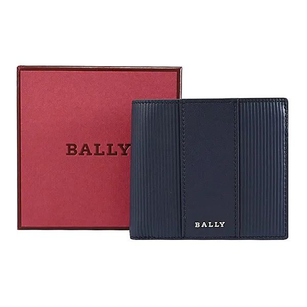 Ví Nam Bally 6307904 Lyies Màu Xanh Navy - Túi xách - Vua Hàng Hiệu