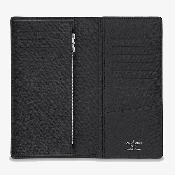 Ví Nam Louis Vuitton LV Brazza Wallet Canvas Màu Đen