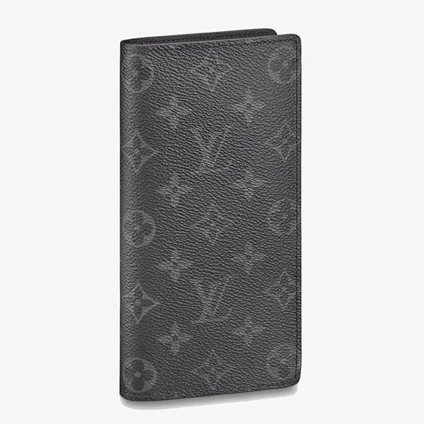 Ví Nam Louis Vuitton LV Brazza Wallet Canvas Màu Đen