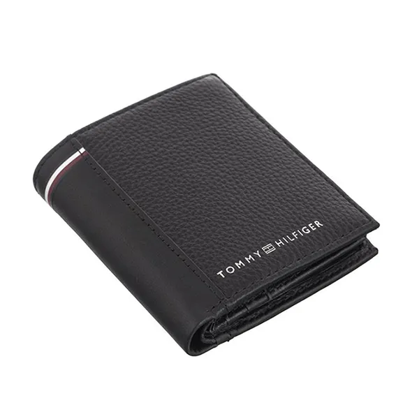 Ví Nam Tommy Hilfiger Wallet AM0AM12518_NEBDS Màu Đen - Túi xách - Vua Hàng Hiệu