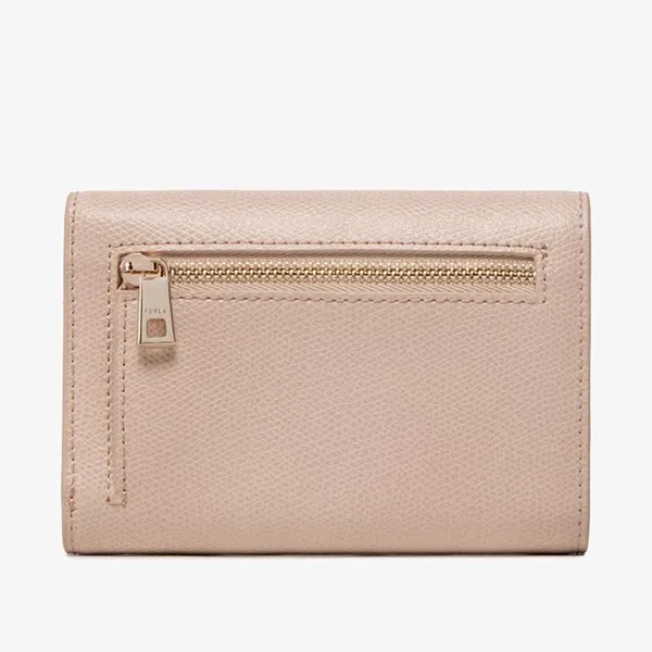 Ví Nữ Furla 1927 M Compact Wallet Ballerina Màu Hồng Nhạt