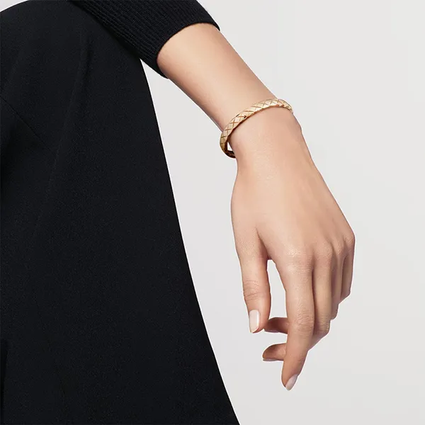 Vòng Đeo Tay Nữ Chanel Coco Crush Bracelet 18K Beige Gold J13185 Màu Vàng N-TN - Trang sức - Vua Hàng Hiệu