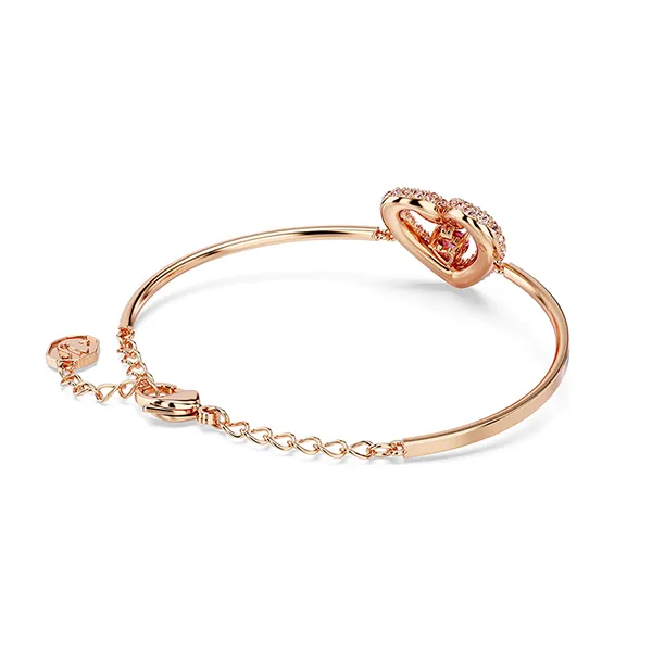 Vòng Đeo Tay Nữ Swarovski Sublima Bracelet Heart Pink/ Rose Gold-Tone Plated 5666672 Màu Vàng Hồng - Trang sức - Vua Hàng Hiệu
