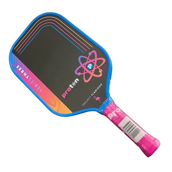 Vợt Pickleball Proton Series 3 Project Flamingo Paddle Màu Đen Phối Hồng - Pickleball - Vua Hàng Hiệu