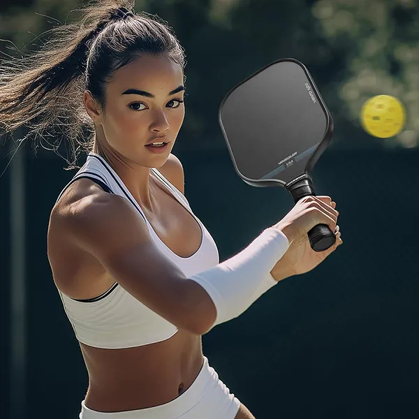 ‎Vợt Pickleball Vinsguir Viento X2.0 16mm-CAS-High Grit & Spin Màu Đen - Pickleball - Vua Hàng Hiệu