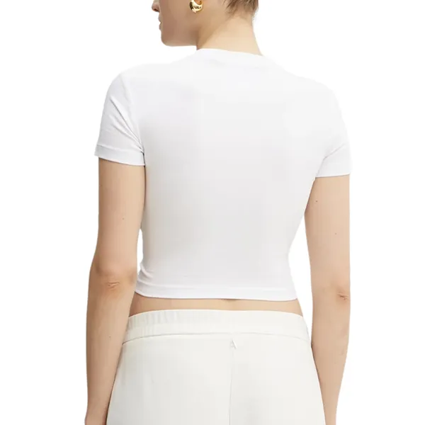 Áo Croptop Nữ Versace Jeans Couture T-Shirt 78HAHC05 CJ02C G03 Màu Trắng Size S - Thời trang - Vua Hàng Hiệu