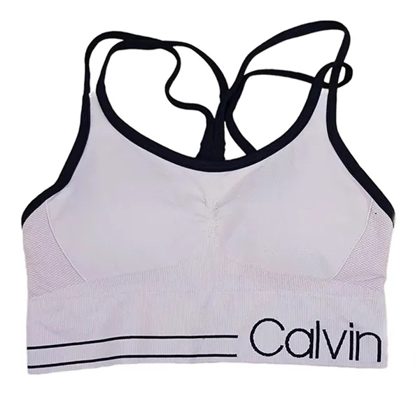 Áo Ngực Thể Thao Nữ Calvin Klein CK Womens Pink Performance Sports Bra Màu Hồng Nhạt Size S - Thời trang - Vua Hàng Hiệu