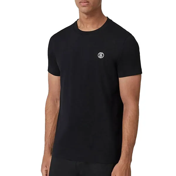 Áo Phông Nam BurberryT-Shirt Logo Màu Đen Size XS - Thời trang - Vua Hàng Hiệu