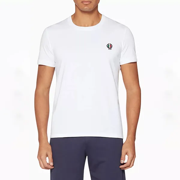 Áo Phông Nam Dolce & Gabbana D&G Crest Logo T-Shirt M8C03J Màu Trắng Size XS - Thời trang - Vua Hàng Hiệu