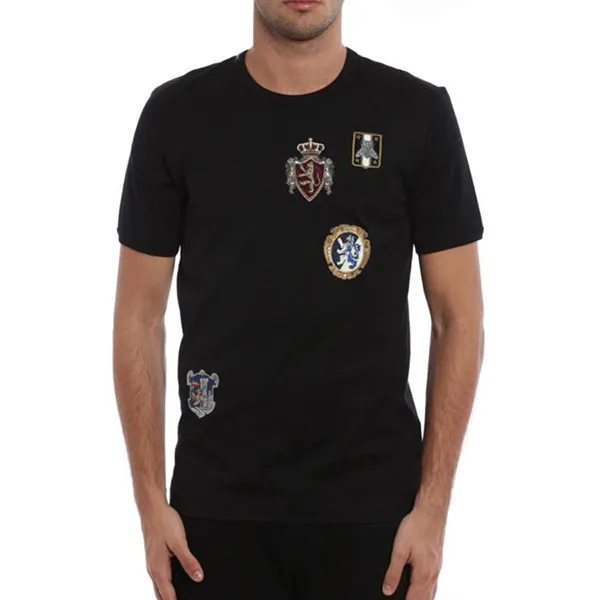 Áo Phông Nam Dolce & Gabbana D&G Heraldic Sicily Tshirt Màu Đen - Thời trang - Vua Hàng Hiệu