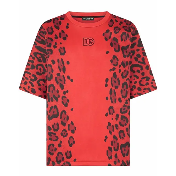 Áo Phông Nam Dolce & Gabbana D&G Tshirt G8QO0T G717F S9000 Màu Đỏ Size S