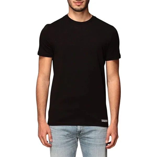 Áo Phông Nam Dsquared2 Logo T-Shirt Màu Đen Size M - Thời trang - Vua Hàng Hiệu