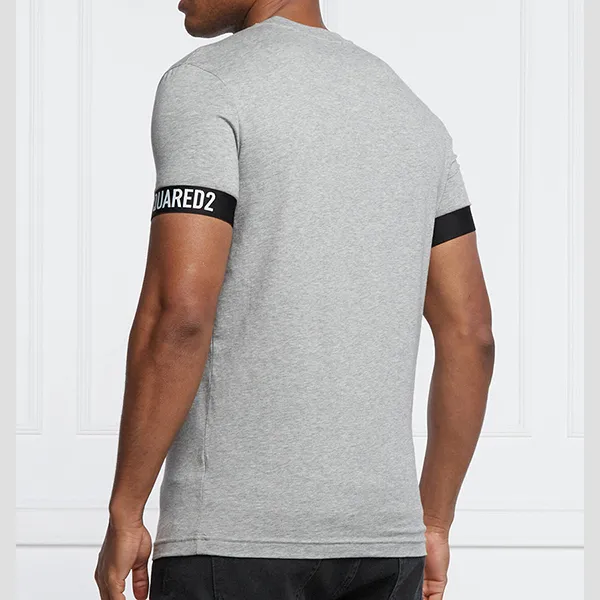 Áo Phông Nam Dsquared2 Tshirt Regular Fit D9M913620 Grey Màu Xám Size S - Thời trang - Vua Hàng Hiệu