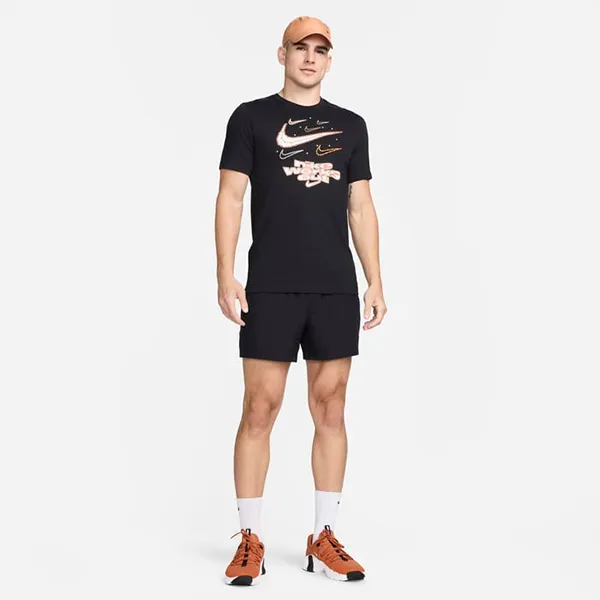 Áo Phông Nam Nike Dri-FIT Fitness Tshirt FV8373 010 Màu Đen Size M