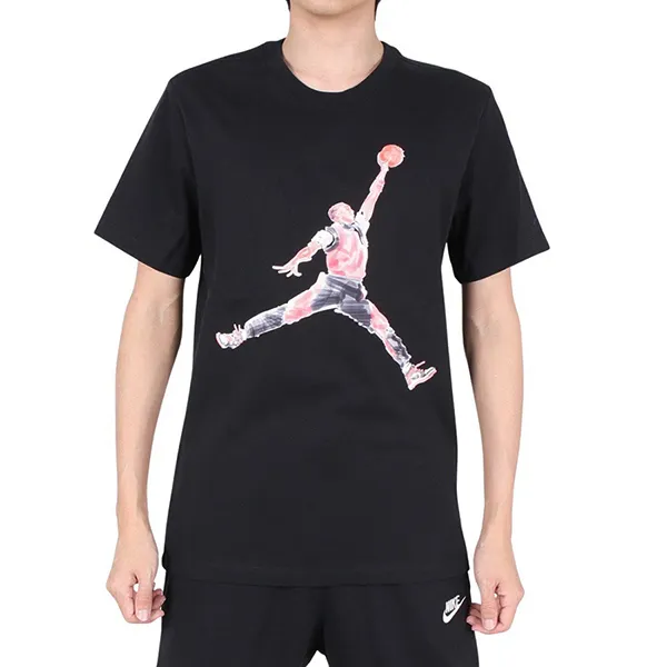 Áo Phông Nam Nike Jordan Basketball Crew Short Sleeve Black FN5981-010 Tshirt Màu Đen Size S - Thời trang - Vua Hàng Hiệu