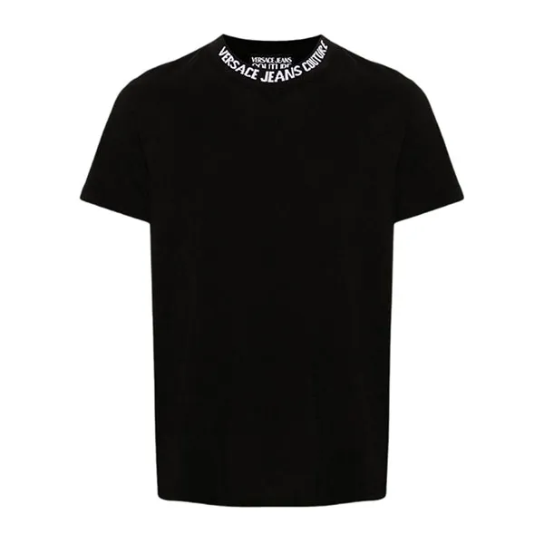 Áo Phông Nam Versace Jeans Couture T-Shirt 77GAH6S2 J0001 889 Màu Đen Size M - Thời trang - Vua Hàng Hiệu