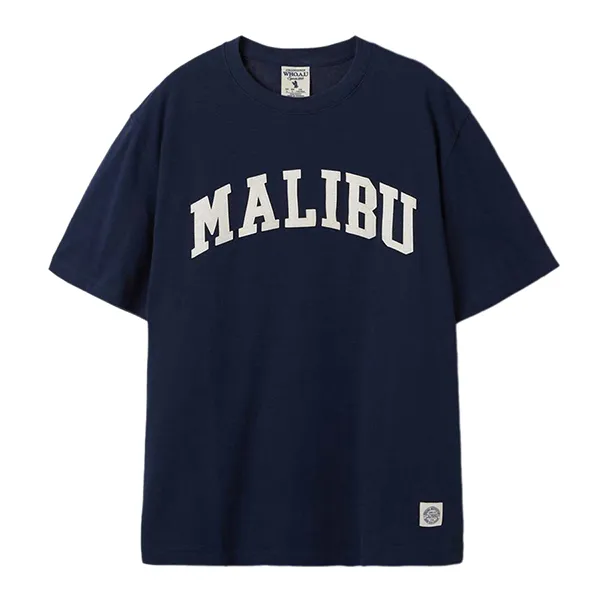 Áo Phông WHOAU California Patch (U) WHRAF2422U Tshirt Màu Xanh Navy Size S