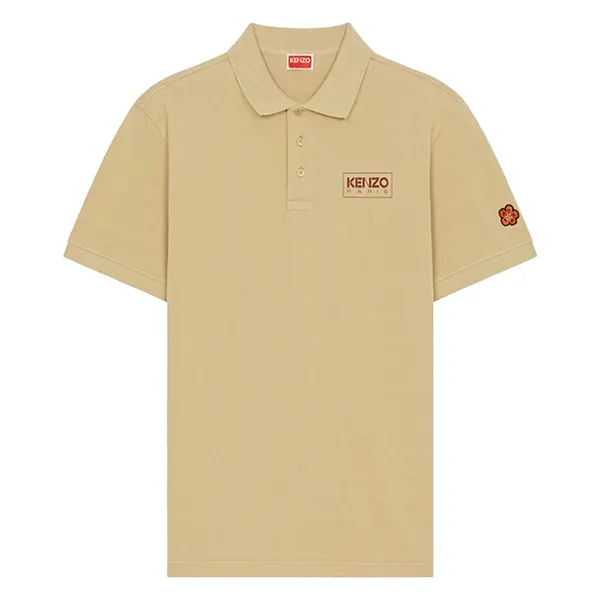 Áo Polo Nam Kenzo Beige Paris Classic FC65PO0034PU 11 Màu Be Size M