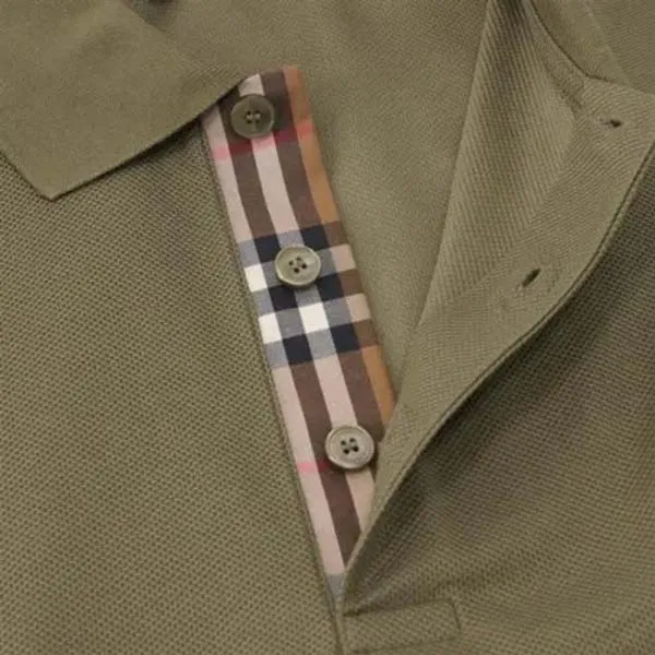 Áo Polo Nam Burberry Dark Green HARTFORD With Equestrian Knight Embroidered 8084897 Màu Xanh Rêu Size XS - Thời trang - Vua Hàng Hiệu