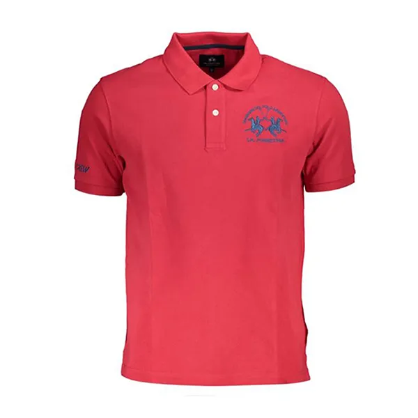 Áo Polo Nam La Martina XMP003-PK031_ROSSO_06005 Màu Đỏ Size M - Thời trang - Vua Hàng Hiệu