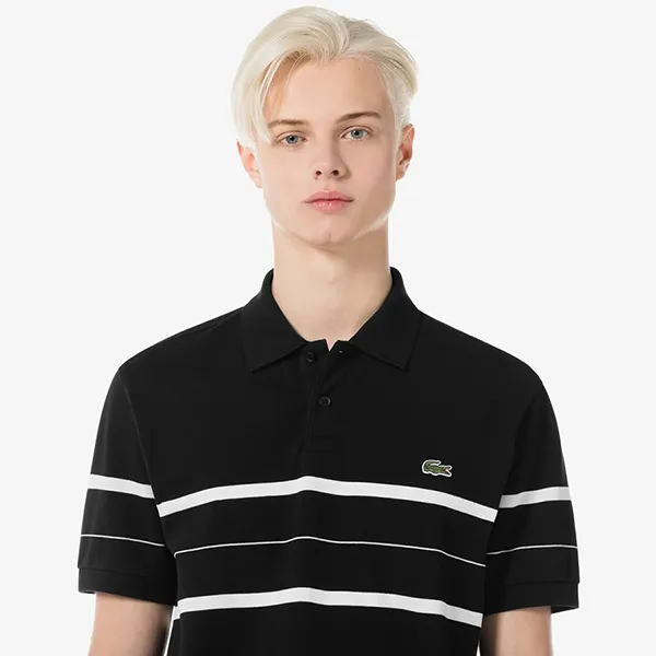 Áo Polo Nam Lacoste Men's Polo Shirt PH3105 55GO 031 Màu Đen Size 3 - Thời trang - Vua Hàng Hiệu