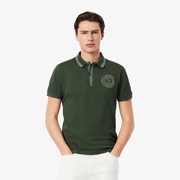 Áo Polo Nam Lacoste Men's Regular Fit L.12.12 Badge PH9960 / PH2527 HCF Màu Xanh Lá Size 3 - Thời trang - Vua Hàng Hiệu