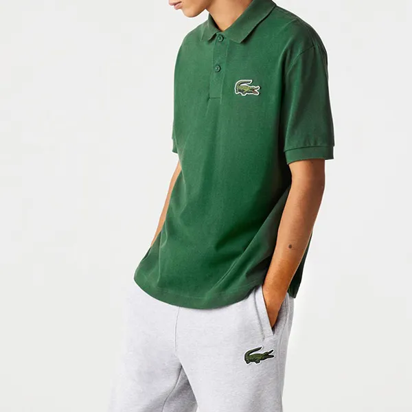 Áo Polo Nam Lacoste PH3922-132 Short Sleeve Màu Xanh Green Size 4