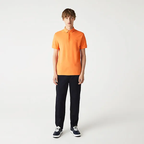 Áo Polo Nam Lacoste PH5522.NPB Màu Cam Size 2 - Thời trang - Vua Hàng Hiệu