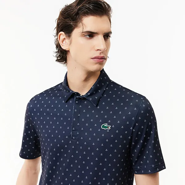 Áo Polo Nam Lacoste Regular Fit Men's Golf UV Protection DH5175 525 Màu Xanh Navy Size 4 - Thời trang - Vua Hàng Hiệu