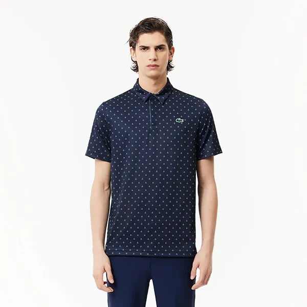 Áo Polo Nam Lacoste Regular Fit Men's Golf UV Protection DH5175 525 Màu Xanh Navy Size 4 - Thời trang - Vua Hàng Hiệu