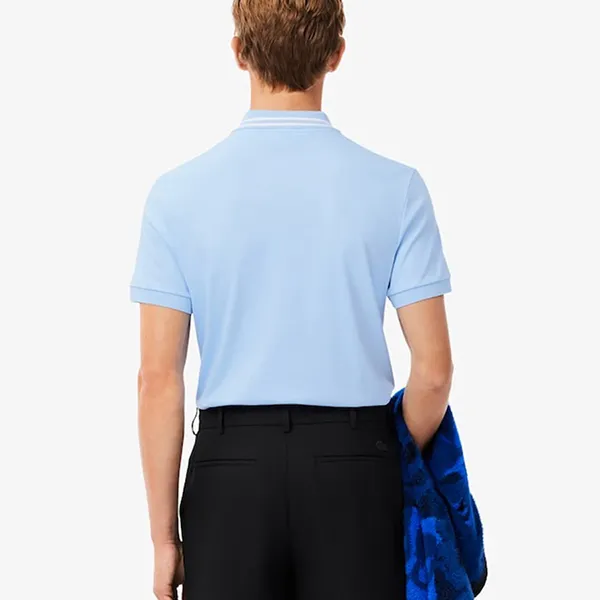Áo Polo Nam Lacoste Regular Fit Pima Cotton DH5922 HBM Màu Xanh Dương Size 3 - Thời trang - Vua Hàng Hiệu