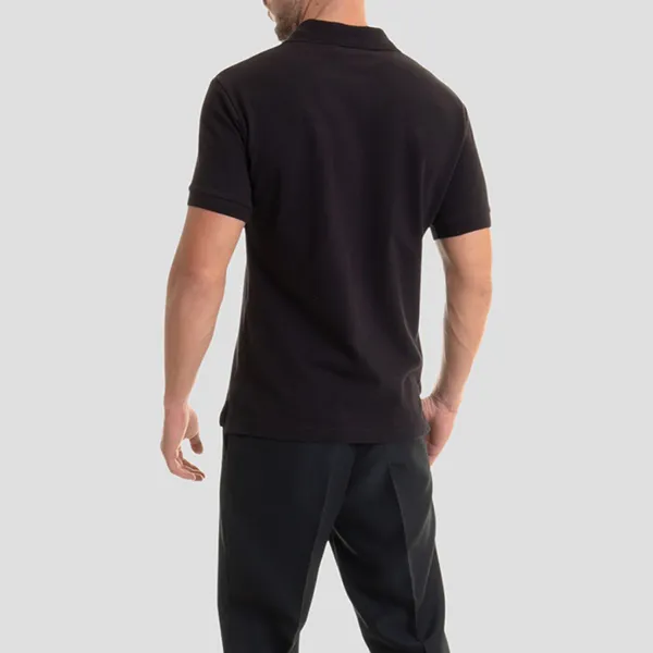 Áo Polo Nam Versace Jeans Couture With Metallic Logo In Black 77GAGT08 CJ01T 899 Màu Đen Size M - Thời trang - Vua Hàng Hiệu