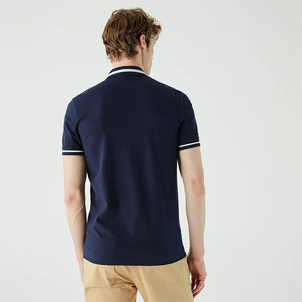 Áo Polo Unisex Lacoste Regular Fit Polo Shirt PH0236 36L Màu Xanh Navy Size 2