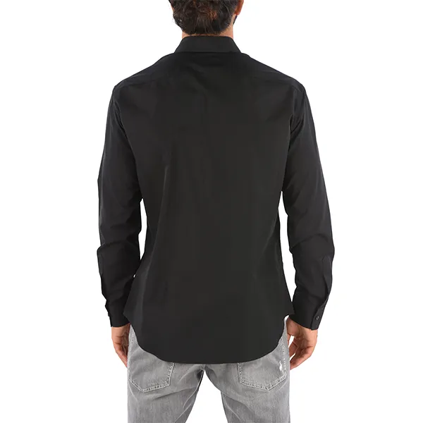 Áo Sơ Mi Nam Dsquared2 Relax Dan Shirt S74DM0439 Màu Đen Size 48 - Thời trang - Vua Hàng Hiệu