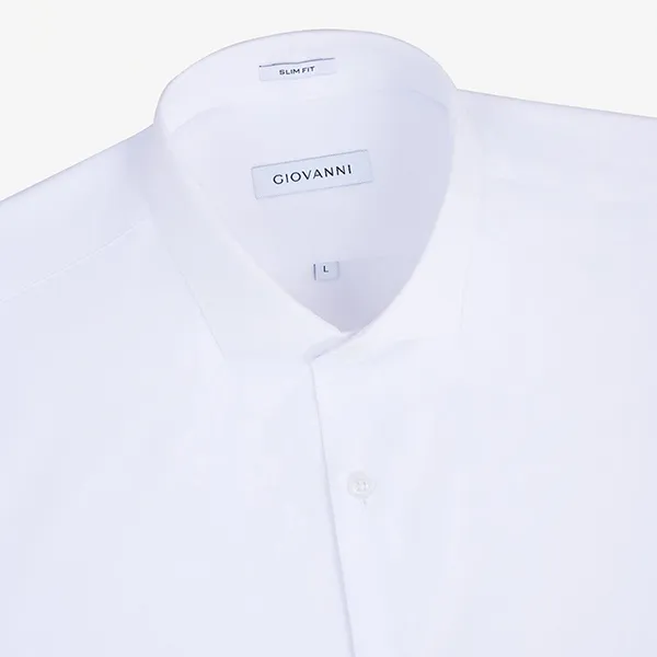 Áo Sơ Mi Nam Giovanni GLS0384-1WH Màu Trắng Size M