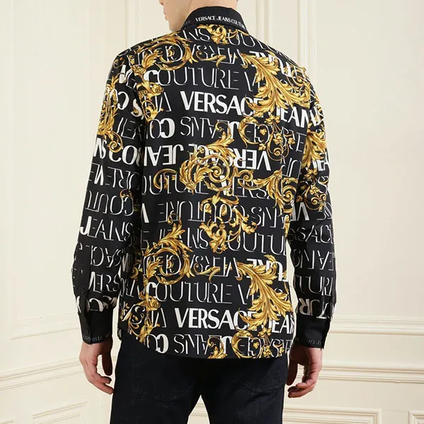 Áo Sơ Mi Nam Versace Jeans Couture Garland 73GAL2RB_NS179G89 Màu Đen Size 48 - Thời trang - Vua Hàng Hiệu